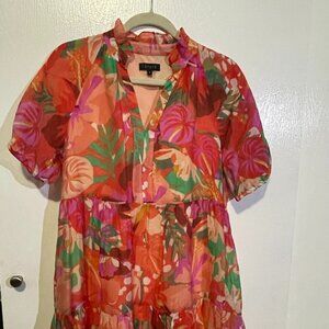 1.State Floral Sundress - Women's Size S - Multicolored Flowers